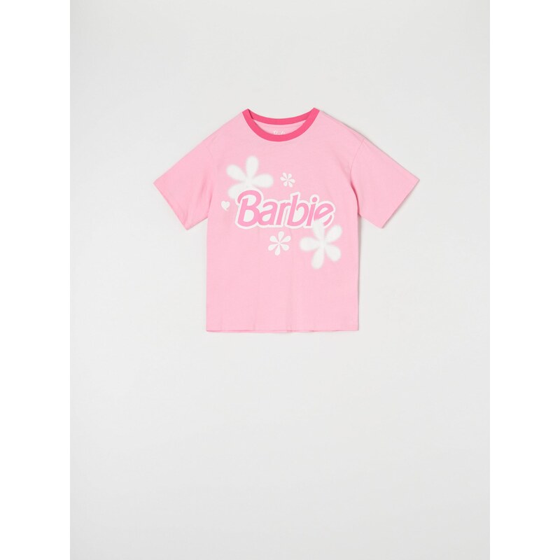 Sinsay - Pyžamová souprava Barbie - pastelová růžová