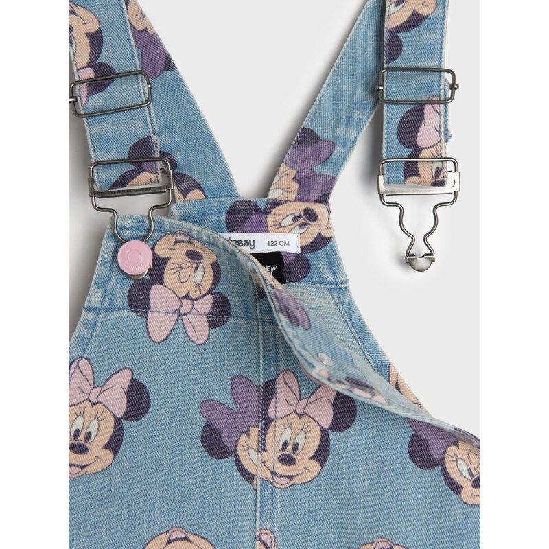 Sinsay - Šaty Minnie Mouse - modrá