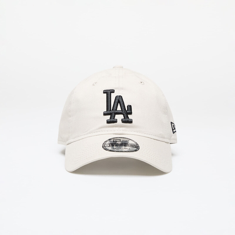 Kšiltovka New Era Los Angeles Dodgers League Essential 9TWENTY Adjustable Cap Stone/ Black