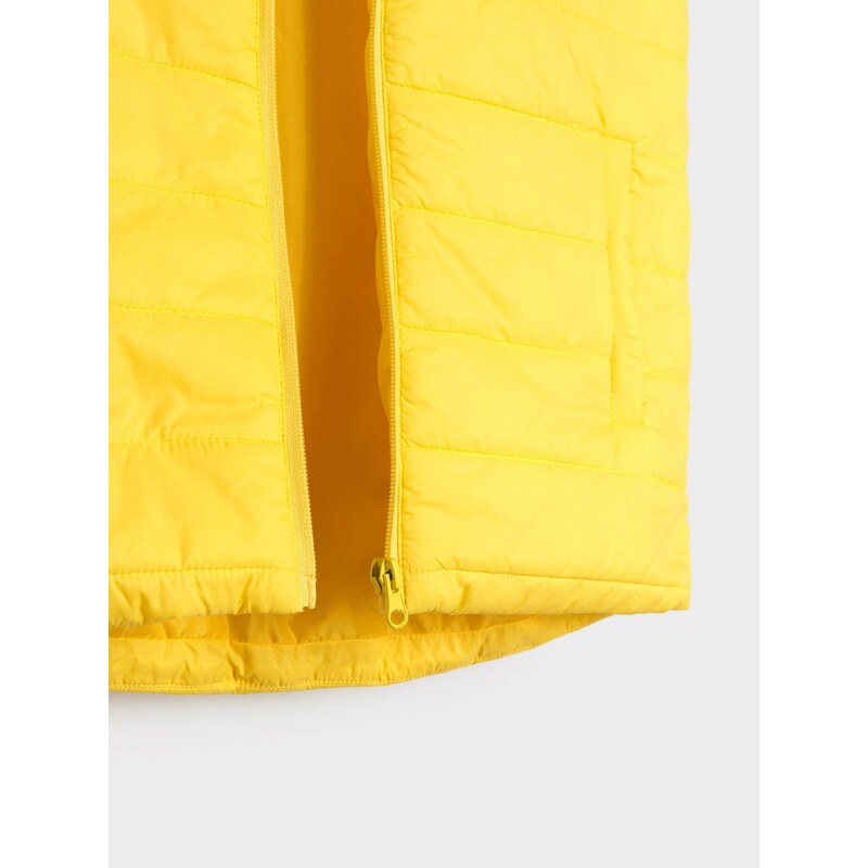 Sinsay - Prošívaná vesta - žlutá