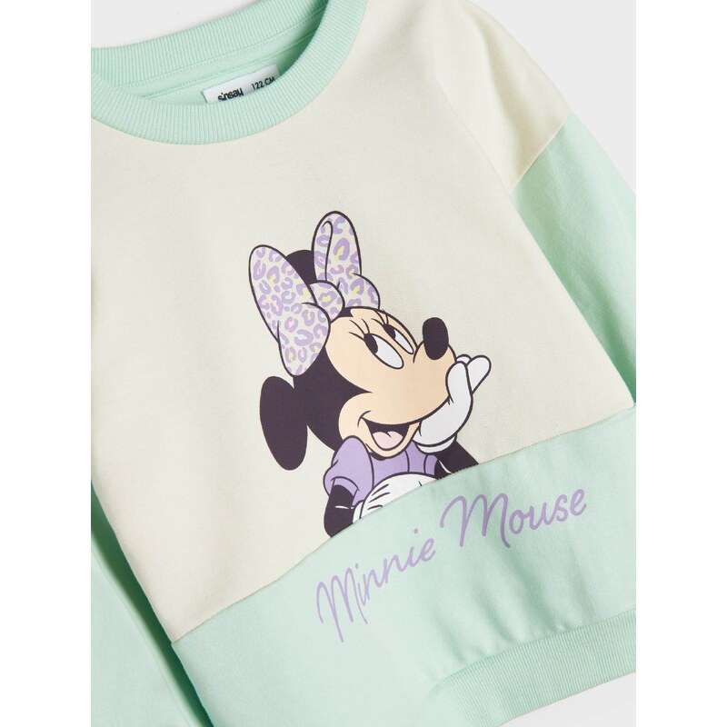 Sinsay - Mikina Minnie Mouse - mentolová