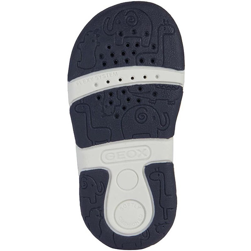 Dětské sandály Geox SANDAL TAPUZ bílá barva