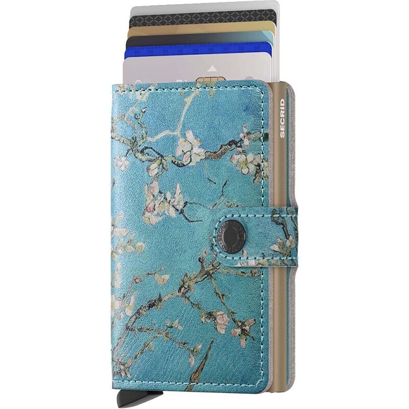 Kožená peněženka Secrid Miniwallet Art Almond Blossom