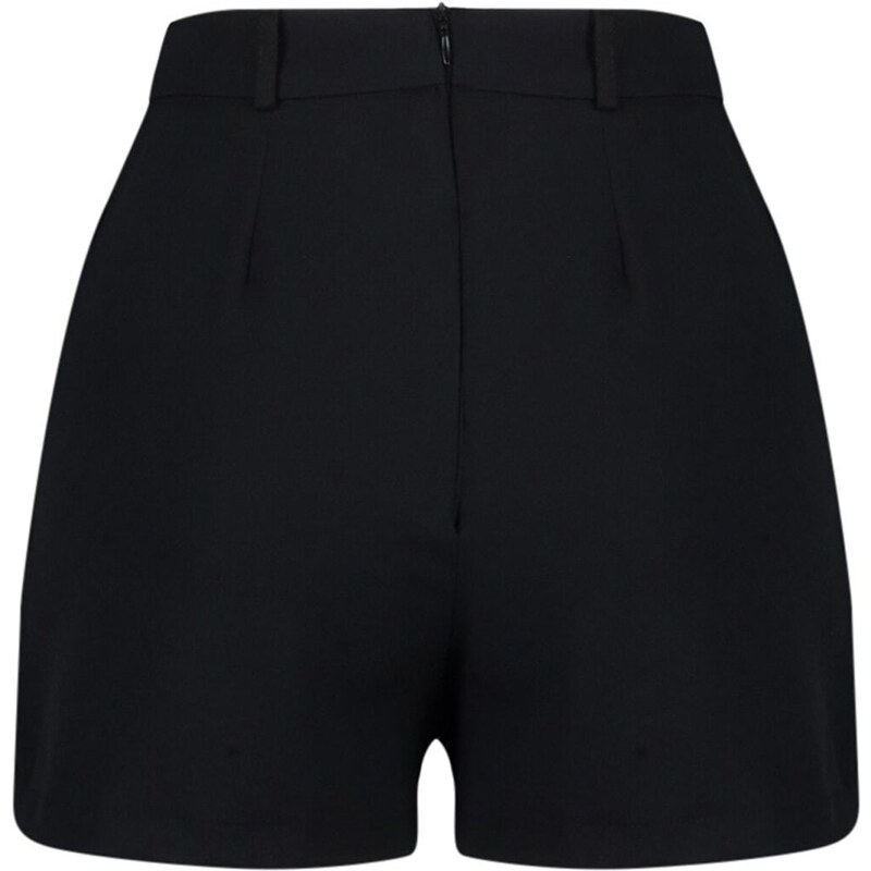Trendyol Black Pocket Detailed Woven Shorts