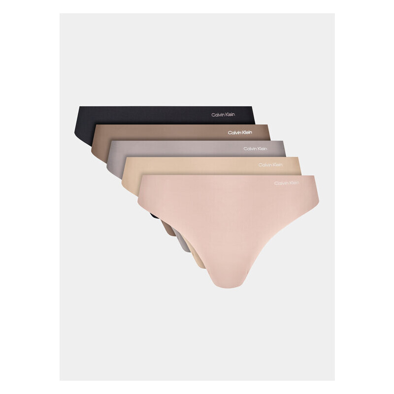 Set 5 kusů kalhotek typu tanga Calvin Klein Underwear