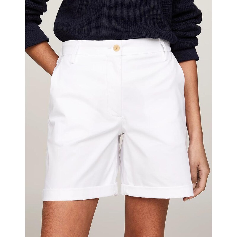 TOMMY HILFIGER TOMMY HILFIGE CO BLEND CHINO SHORT