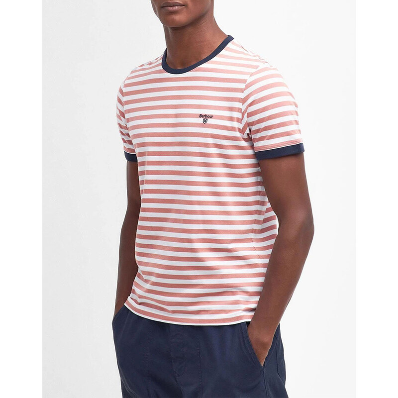 BARBOUR BARBOUR QUAY STRIPE TEE TRIČKO