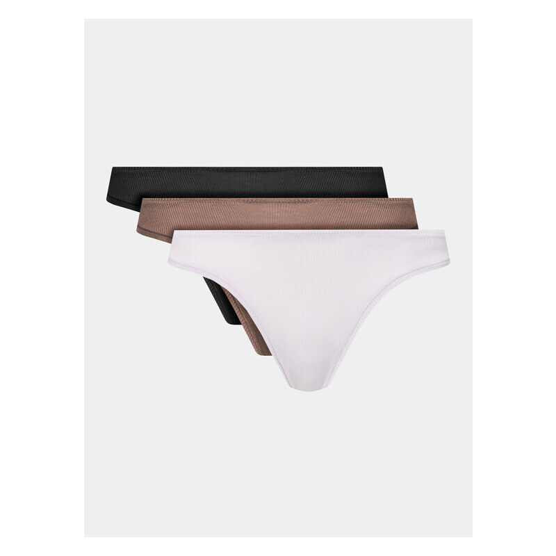 Sada 3 kusů string kalhotek Calvin Klein Underwear