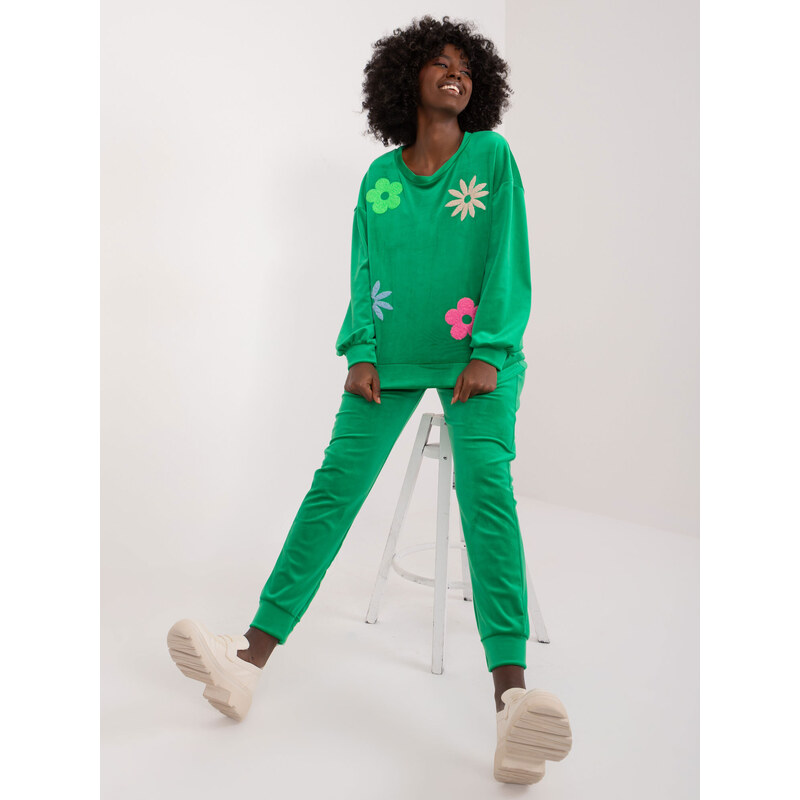 Italy Moda Set-DHJ-KMPL-8655.05-green