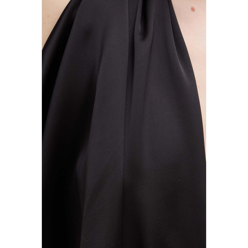 Šaty Pinko černá barva, maxi, 102856.Z345