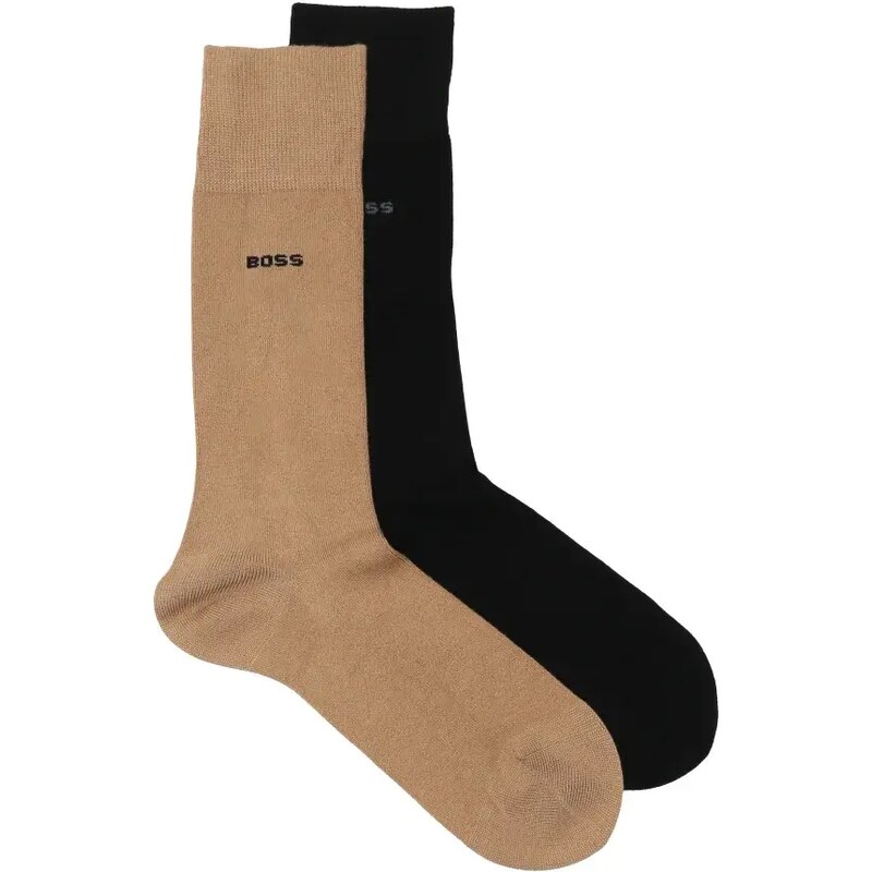 BOSS BLACK Ponožky 2-pack 2P RS VI Bamboo