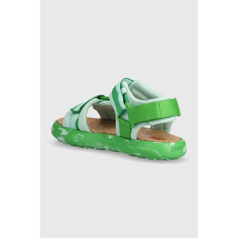 Sandály Camper Pelotas Flota Sandal dámské, zelená barva, K201618.005