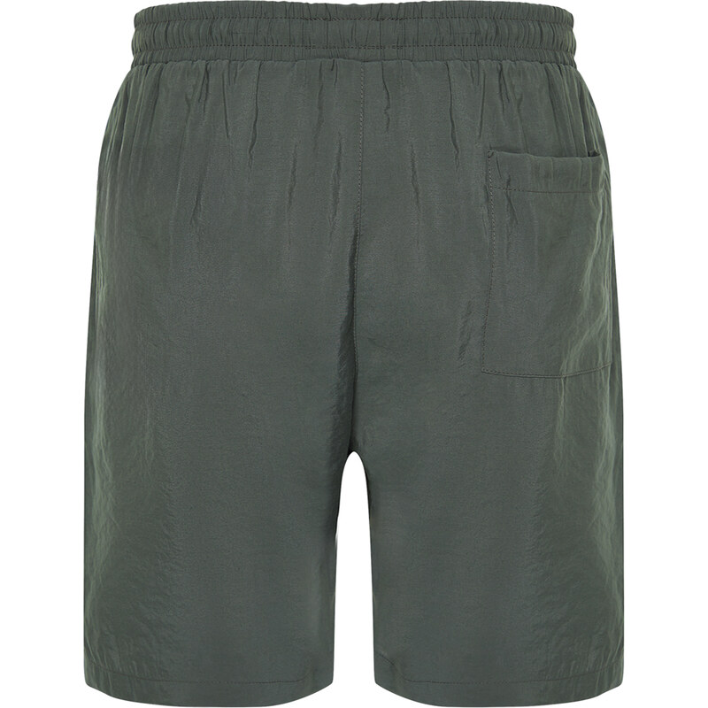 Trendyol Khaki Regular Fit 100% Modal Shorts