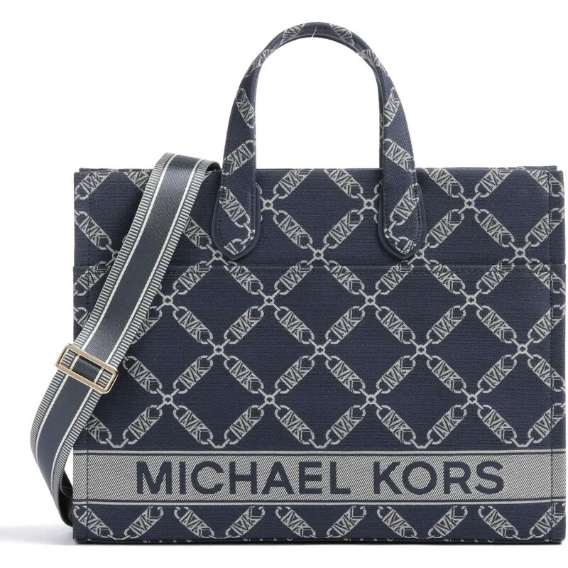 Michael Kors Gigi large shopper kabelka tmavě modrá