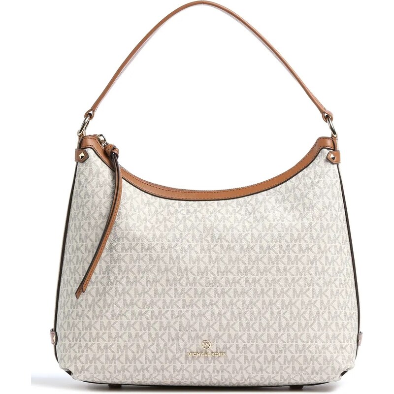 Michael Kors hobo velká kabelka logo vanilla