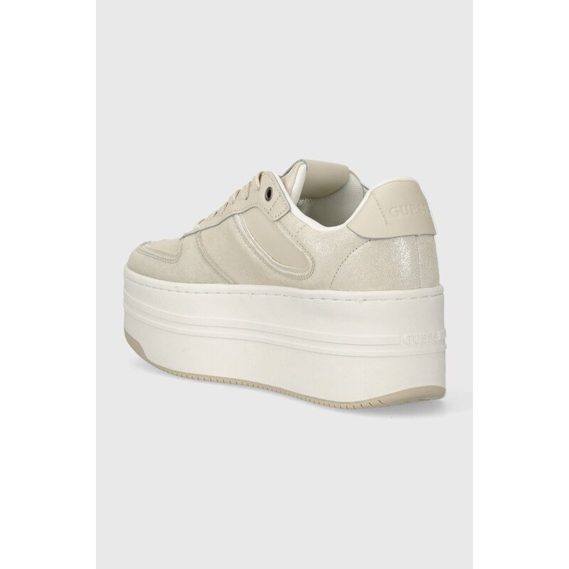 Sneakers boty Guess LULLI šedá barva, FLJLLI LEM12