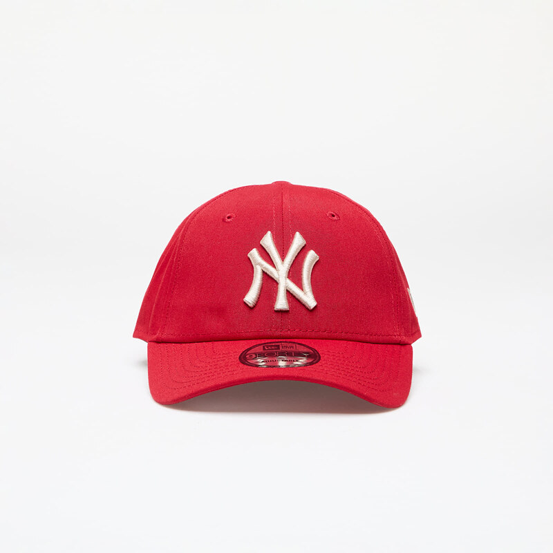 Kšiltovka New Era New York Yankees MLB Repreve 9FORTY Adjustable Cap Scarlet/ Stone