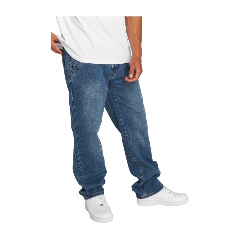 Dangerous DNGRS kalhoty pánské L:34 Loose Fit Jeans Brother in blue