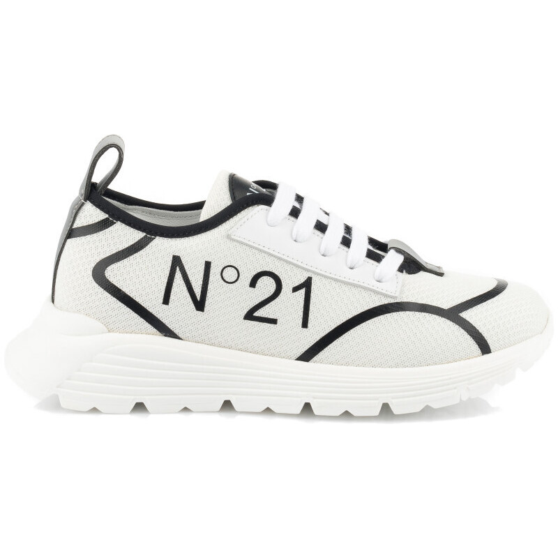 N°21 TENISKY NO21 LOGO PRINT GYMNIC SNEAKERS