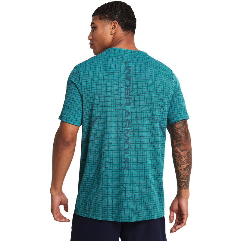 Under Armour Seamless Grid SS | Circuit Teal/Black