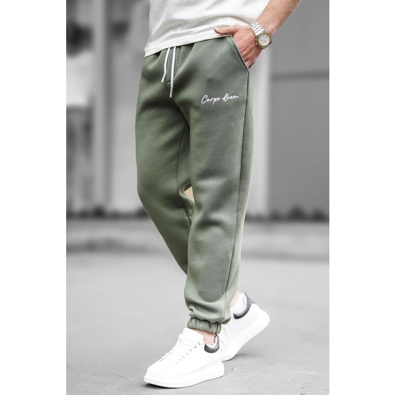 Madmext Khaki Basic Regular Fit Tracksuit 6521