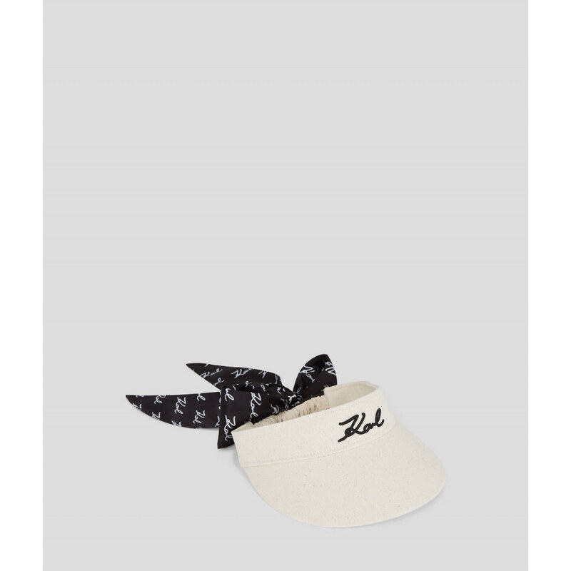 KŠILT KARL LAGERFELD K/SIGNATURE TIE VISOR