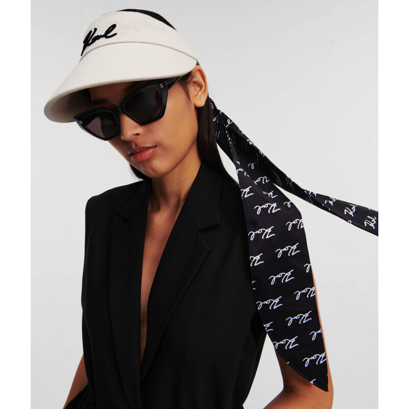 KŠILT KARL LAGERFELD K/SIGNATURE TIE VISOR