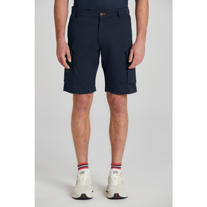 ŠORTKY GANT RELAXED TWILL CARGO SHORTS modrá 31