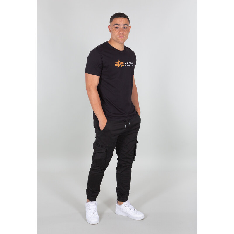 Alpha Industries Tričko Alpha Label T black