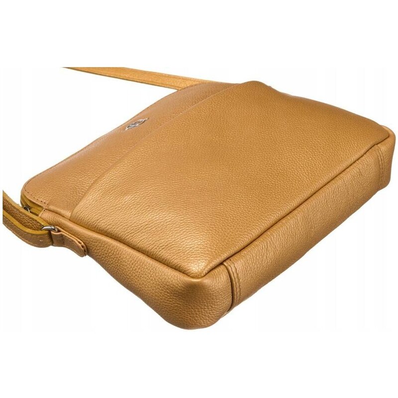 Kožená taška ROVICKY R-YP-20626-FTS zlatá