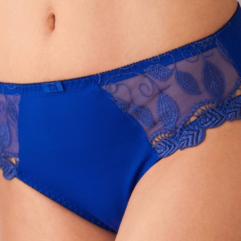 Blancheporte Sada 2 klasických kalhotek „Rima“ zn. Confidence Lingerie modrá 40/42