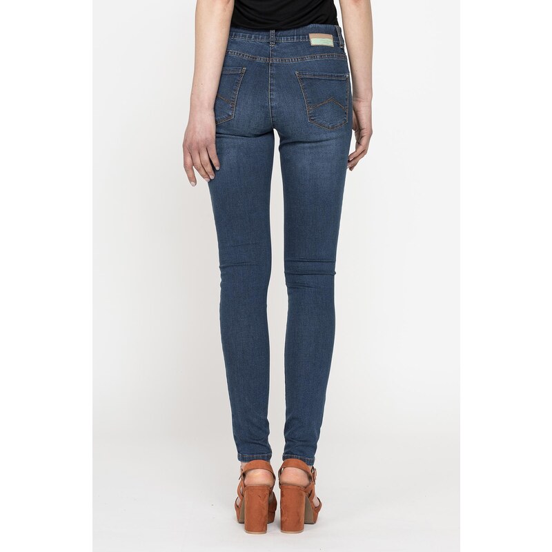 Carrera dámské Skinny Jeans Medium Blue 767L/833AL Velikost: XL