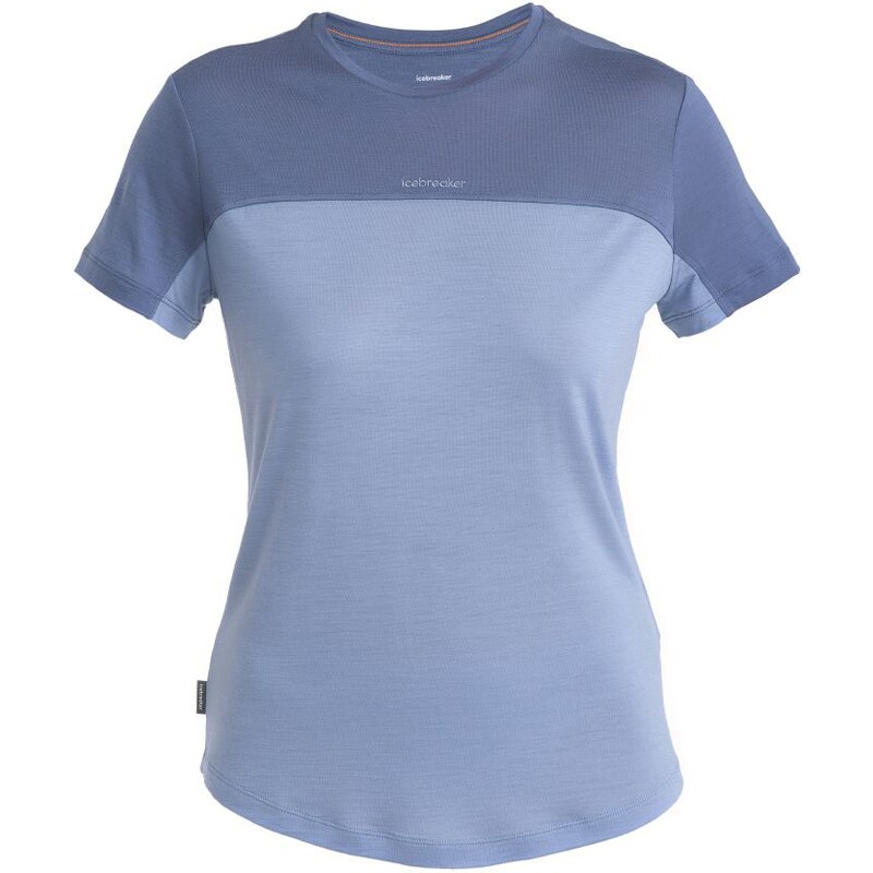 ICEBREAKER Wmns Merino 125 Cool-Lite Sphere III SS Tee Colour Block, Kyanite/Dawn/Cb velikost: M