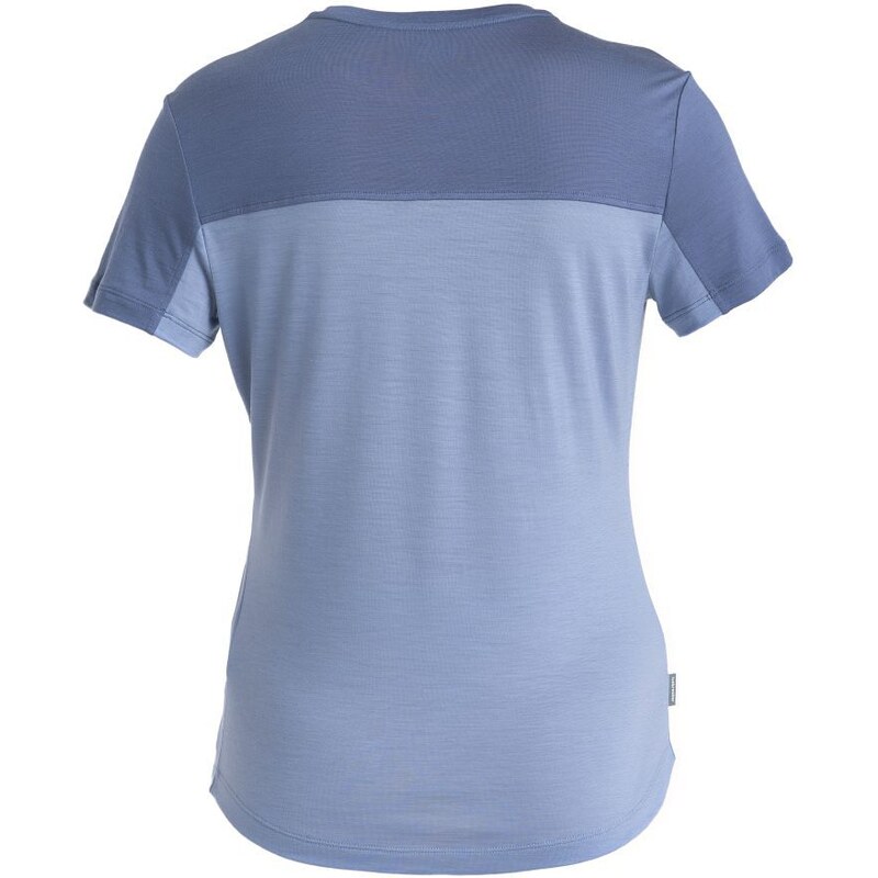 ICEBREAKER Wmns Merino 125 Cool-Lite Sphere III SS Tee Colour Block, Kyanite/Dawn/Cb velikost: M