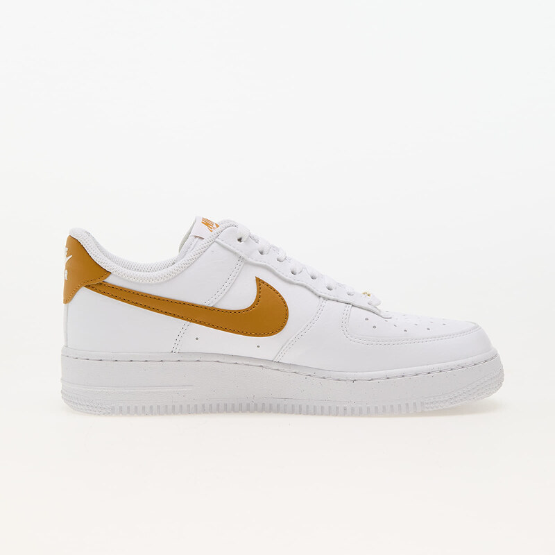 Nike W Air Force 1 '07 Next Nature White/ Gold Suede-White