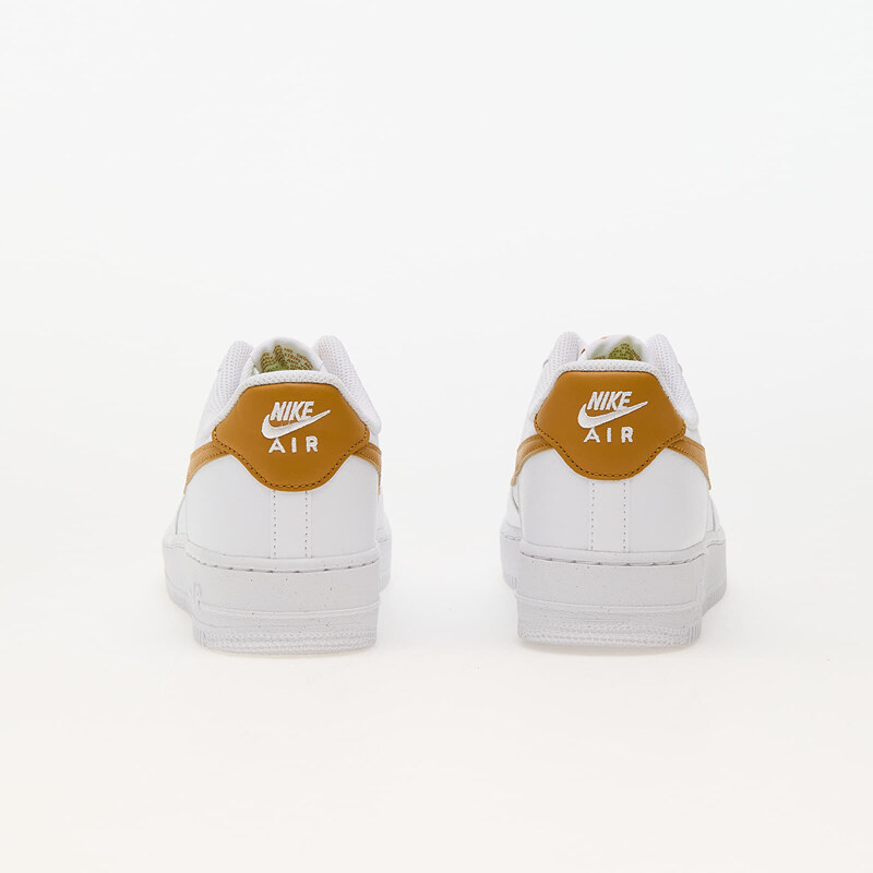 Nike W Air Force 1 '07 Next Nature White/ Gold Suede-White