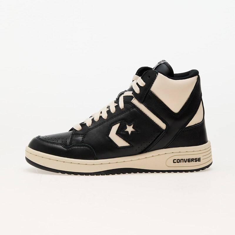 Converse x Old Money Weapon Mid Black/ Natural Ivory/ Black