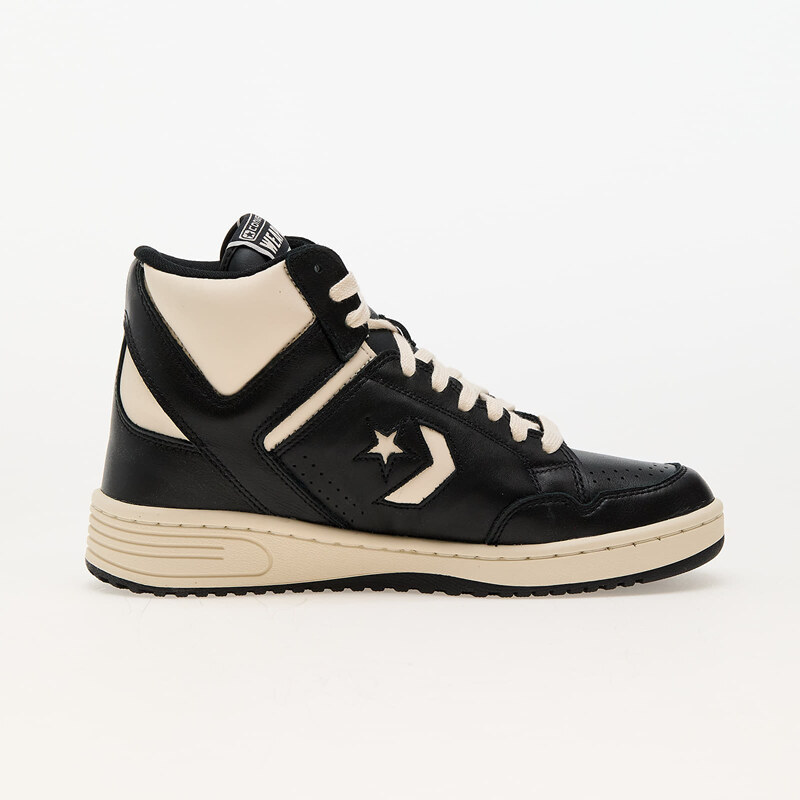 Converse x Old Money Weapon Mid Black/ Natural Ivory/ Black