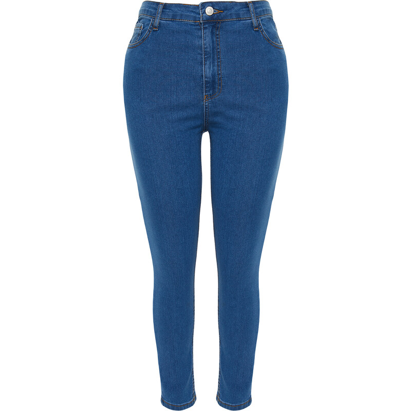 Trendyol Curve Light Blue Stretchy Skinny Jeans