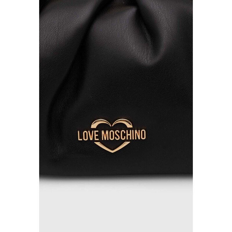 Psaníčko Love Moschino černá barva