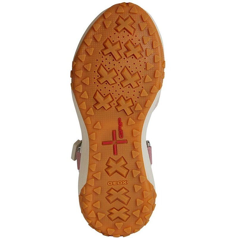 Sandály Geox D SORAPIS + GRIP dámské, béžová barva, na platformě, D45TBA 01511 C5V8W