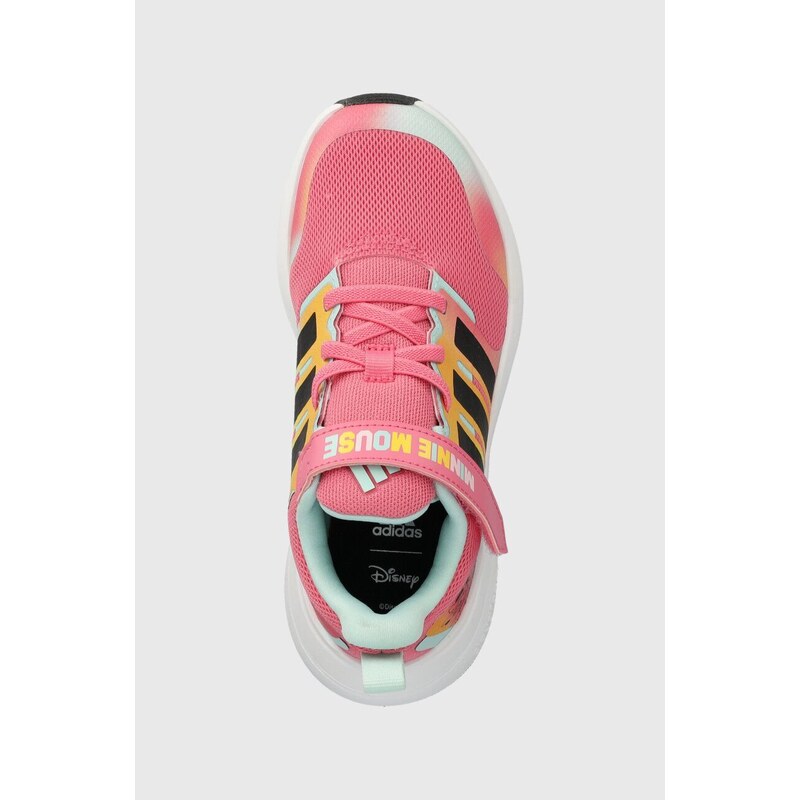 Dětské sneakers boty adidas x Disney růžová barva
