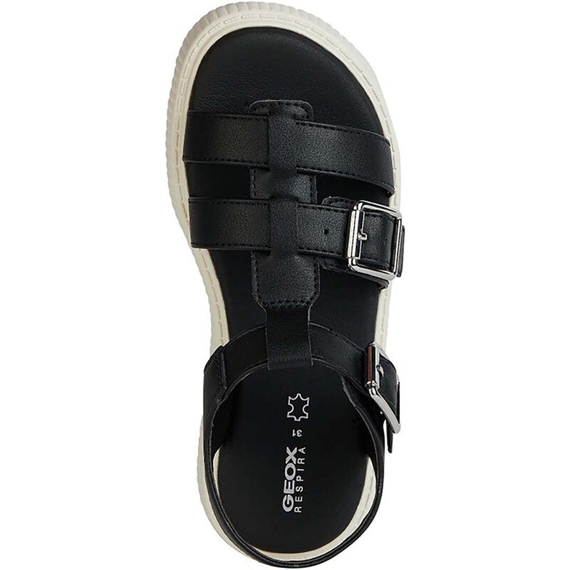Dětské sandály Geox KODETTE černá barva