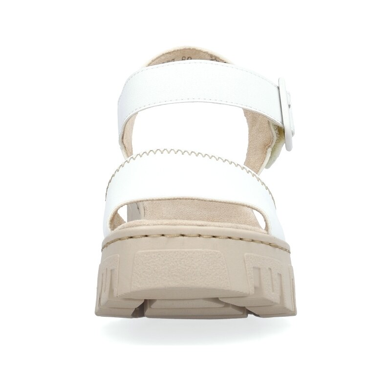 Dámské sandály RIEKER 68057-80 bílá