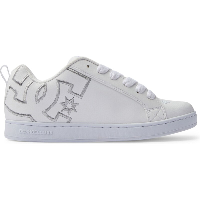 DC Shoes Boty DC Court Graffik White/M Silver