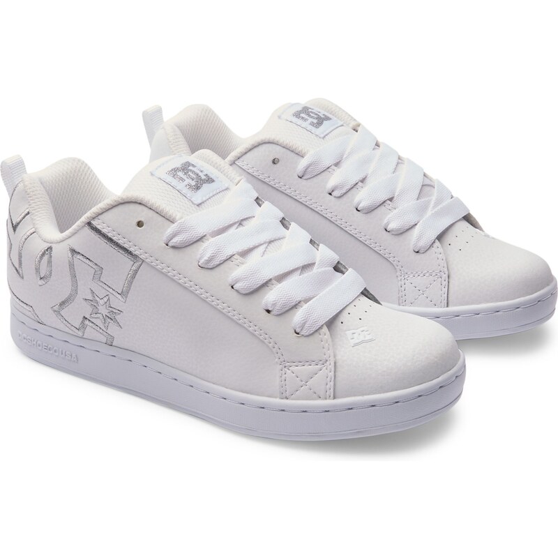 DC Shoes Boty DC Court Graffik White/M Silver