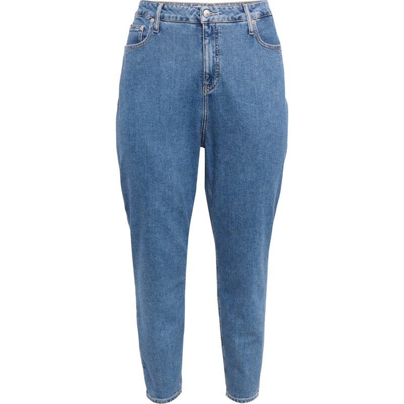 Calvin Klein Jeans Plus Džíny modrá džínovina / bílá