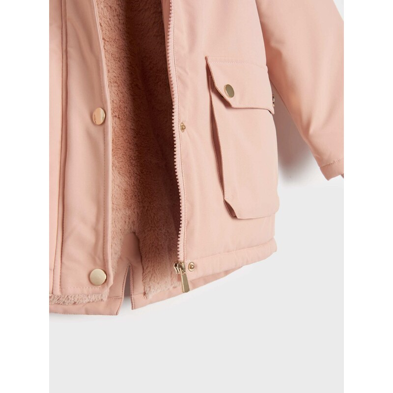 Sinsay - Zateplená bunda - růžová