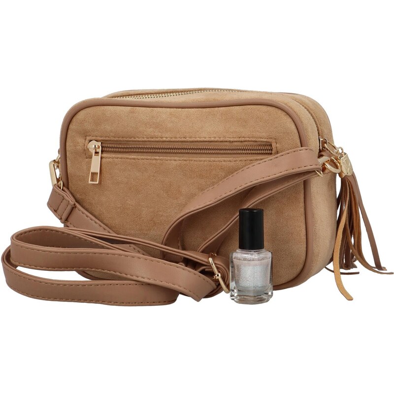 Dámská crossbody kabelka khaki - MaxFly Qeuline Khaki