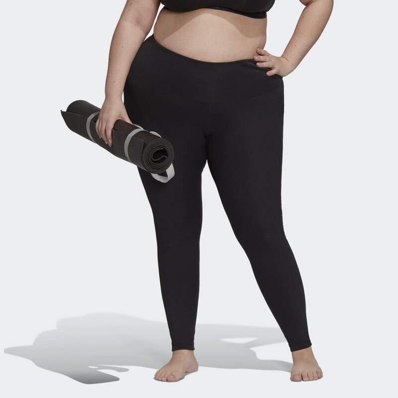 ADIDAS Legíny Yoga Essentials High-Waisted (plus size)